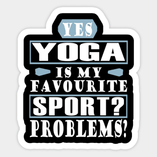 yoga Sticker